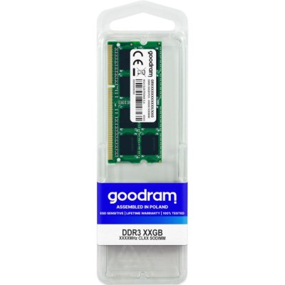 Goodram 8GB DDR3 1333MHz 1.5v CL9 - Memoria SODIMM