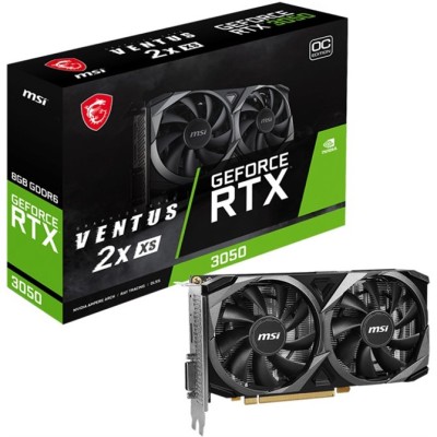 MSI GeForce RTX 3050 VENTUS x2 8GB OC GDDR6