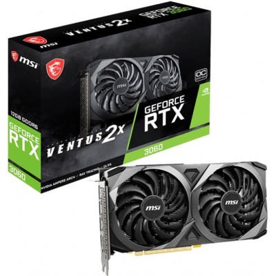 MSI Geforce RTX 3060 VENTUS 2x 12GB OC GDDR6