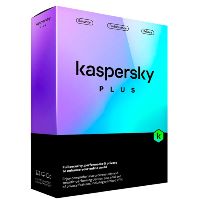 Kaspersky Plus Internet Security 2024 | 5 Dispositivos | 1 año