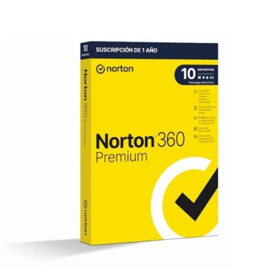 Norton 360 Premium 2024 | 10 Dispositivos + 75GB Nube PC/Mac |