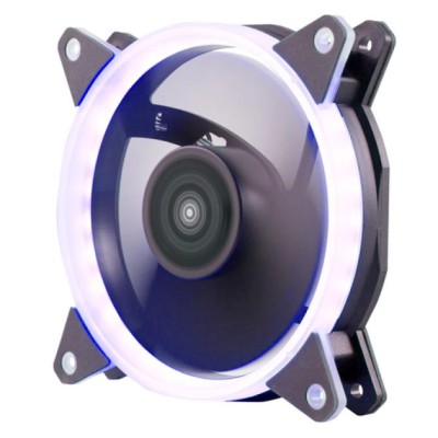 Ventilador Interno Unyka Candy 120mm Anillo Led Azul 7 Aspas