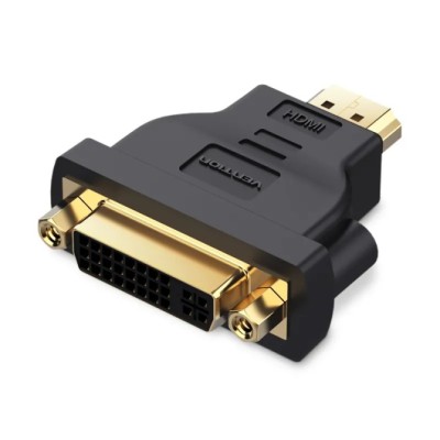 Adaptador HDMI Vention ECCB0/ HDMI Macho - DVI (24+5) Hembra