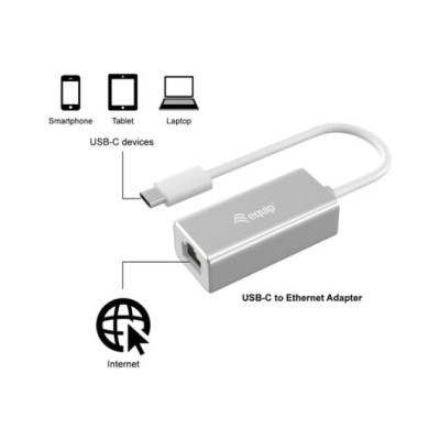 Adaptador Usb-c Equip 133454 A 1x1gb Rj45