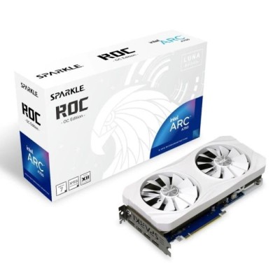 Sparkle ROC Luna OC Edition White Intel Arc A750 8GB GDDR6