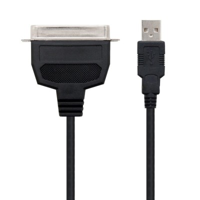 Cable Conversor impresora Nanocable 10.03.0001/ USB Macho -