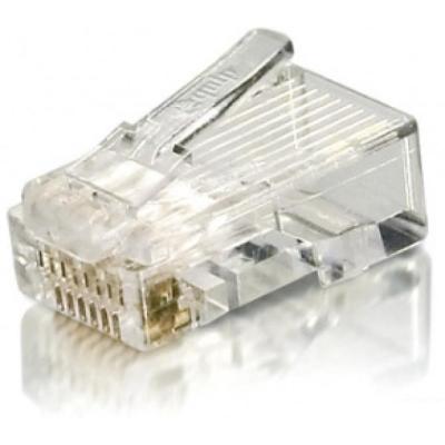 Kit 100 Conectores Rj45 Equip Categoria 6 121143