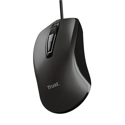 Ratón Trust Basics Wired Mouse/ Hasta 1200 DPI