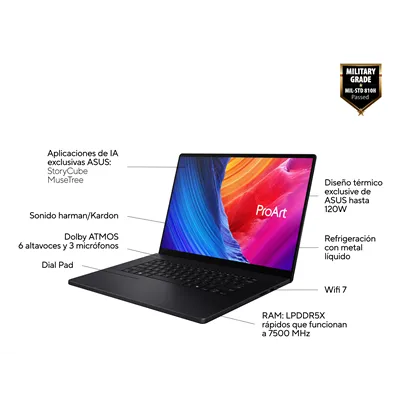 Asus ProArt P16 OLED H7606WV-ME029W AMD Ryzen AI 9 HX370 32GB