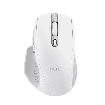 Trust Ozaa Bluetooth Recargable Ratón inalámbrico, Blanco de 6