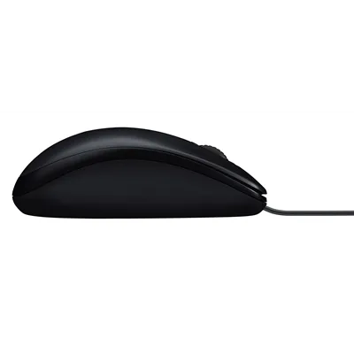 Logitech M90 Mouse USB con cable, negro