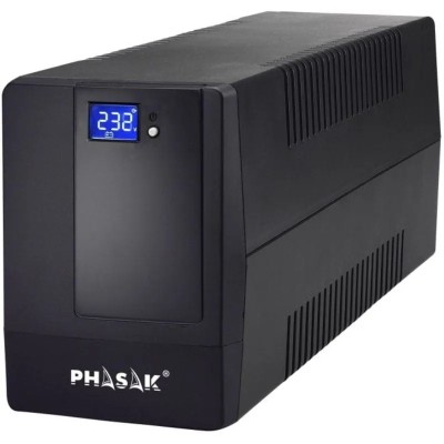 SAI Línea Interactiva Phasak 2000 VA LCD/ 2000VA/ 4 Salidas/