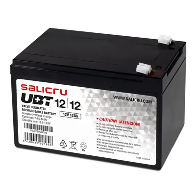 Batería Salicru UBT 12/12 compatible con SAI Salicru según