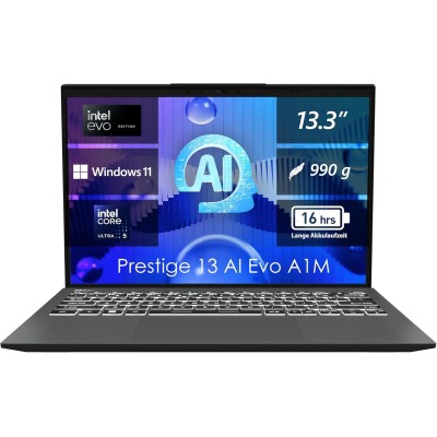 MSI Prestige 13 AI Evo A1MG-023ES Intel Evo Core Ultra 5-125H