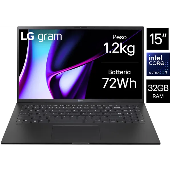 LG Gram 15Z90S Intel Core Ultra 7-155H 32GB 1TB SSD 15.6' W11