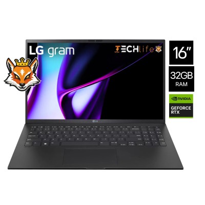 LG Gram 16Z90R Intel Evo Core i7-1360P 32GB 512GB SSD RTX3050