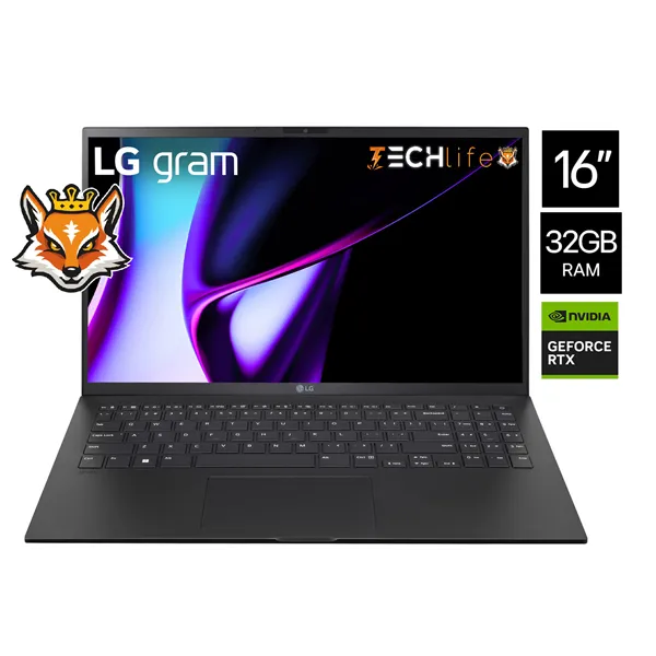 LG Gram 16Z90R Intel Evo Core i7-1360P 32GB 512GB SSD RTX3050 16" W11