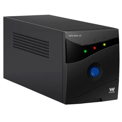 SAI Línea Interactiva Woxter UPS 650 VA/ 650VA-360W/ 2 Salidas/