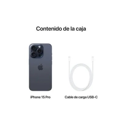 Apple iPhone 15 Pro 256GB Titanio Azul