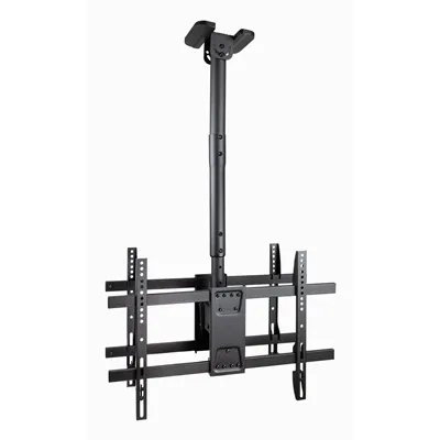 TooQ 6TSLI B Soporte TV de Techo para 2 Pantallas 43"-86", Negro