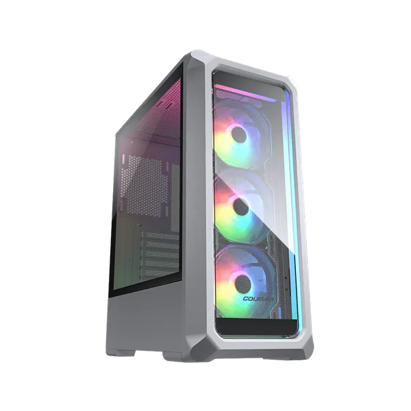 Cougar Archon 2 RGB Blanca Caja Gaming ATX, Panel frontal y lateral de cristal