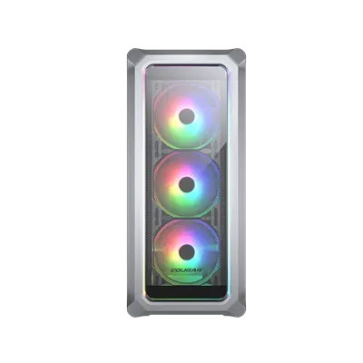 Cougar Archon 2 RGB Blanca Caja Gaming ATX, Panel frontal y