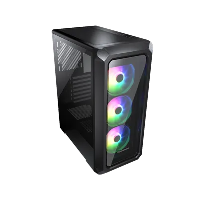 Cougar Archon 2 RGB Negra Caja Gaming ATX, Panel frontal y