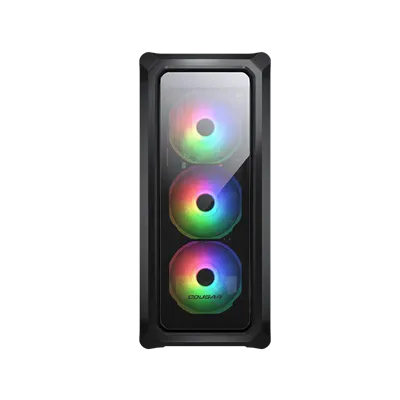 Cougar Archon 2 RGB Negra Caja Gaming ATX, Panel frontal y