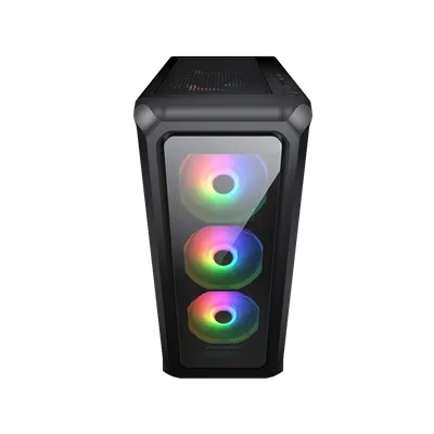 Cougar Archon 2 RGB Negra Caja Gaming ATX, Panel frontal y