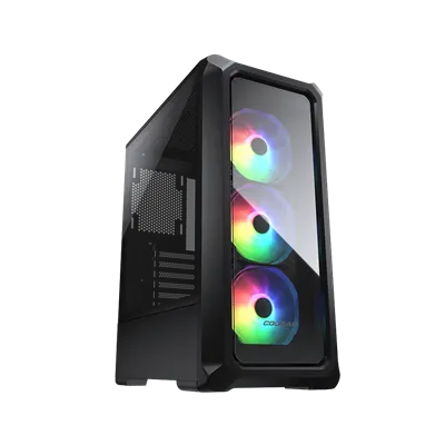 Cougar Archon 2 RGB Negra Caja Gaming ATX, Panel frontal y