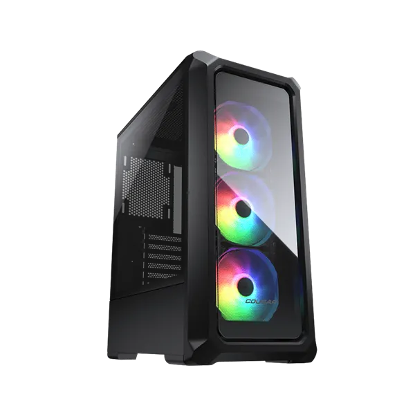 Cougar Archon 2 RGB Negra Caja Gaming ATX, Panel frontal y lateral de cristal