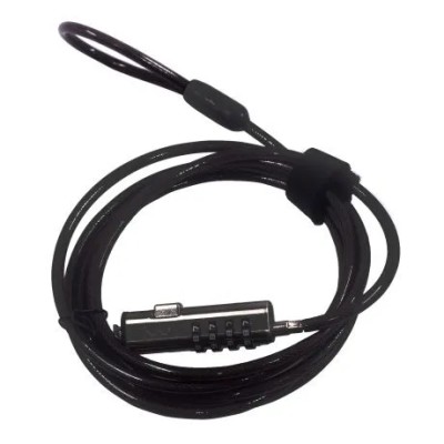 Ewent Nano Cable de seguridad con cerradura de combinación para