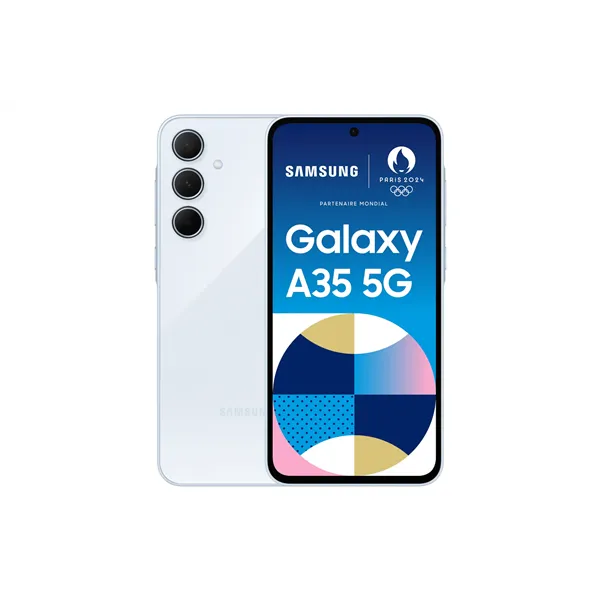 Smartphone Samsung Galaxy A35 8GB/ 256GB/ 6.6'/ 5G/ Azul Cielo