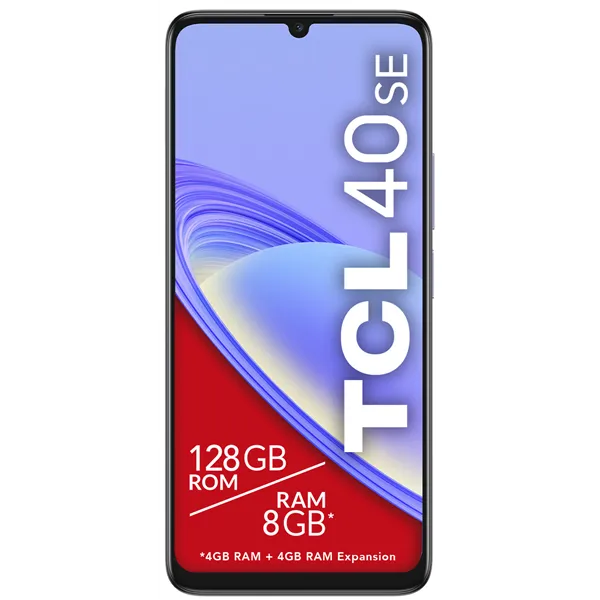 Smartphone TCL 40SE 4GB/ 128GB/ 6.75'/ Púrpura Crepuscular