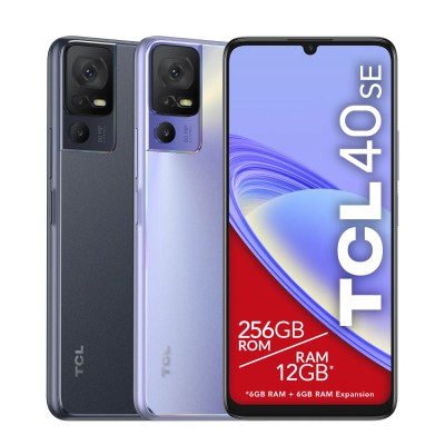 Smartphone TCL 40SE 6GB/ 256GB/ 6.75'/ Púrpura Crepuscular