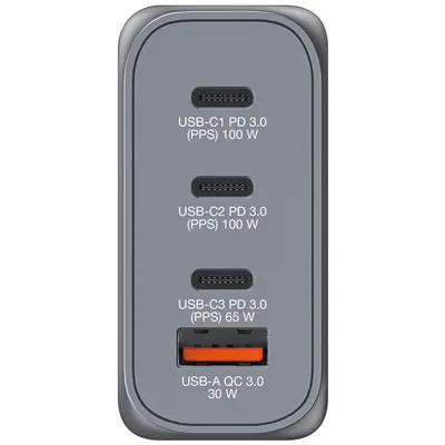 Cargador de Pared Universal Verbatim GNC-100/ 3xUSB Tipo-C/