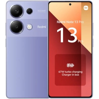 Xiaomi Redmi Note 13 Pro Púrpura 256GB 8GB 6.67" 200Mp