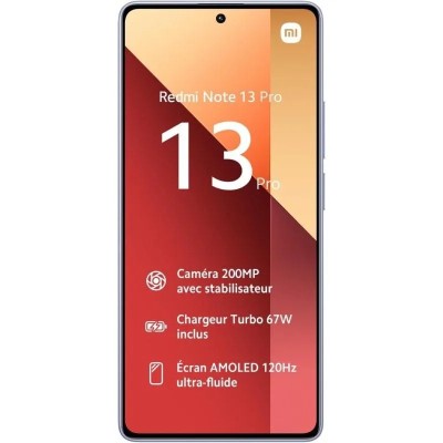 Xiaomi Redmi Note 13 Pro Púrpura 256GB 8GB 6.67" 200Mp