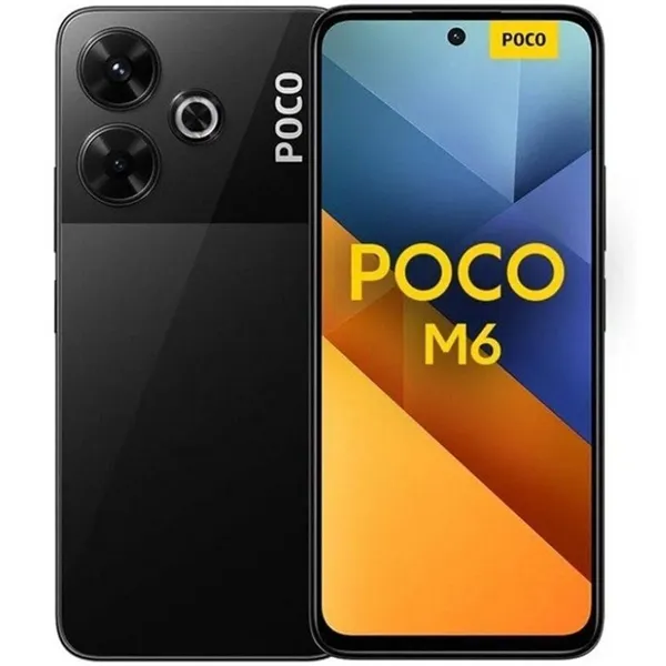 Xiaomi POCO M6 Negro 128GB 6GB 6.79" 90Hz/Camara 108Mp/Selfie frontal 13Mp