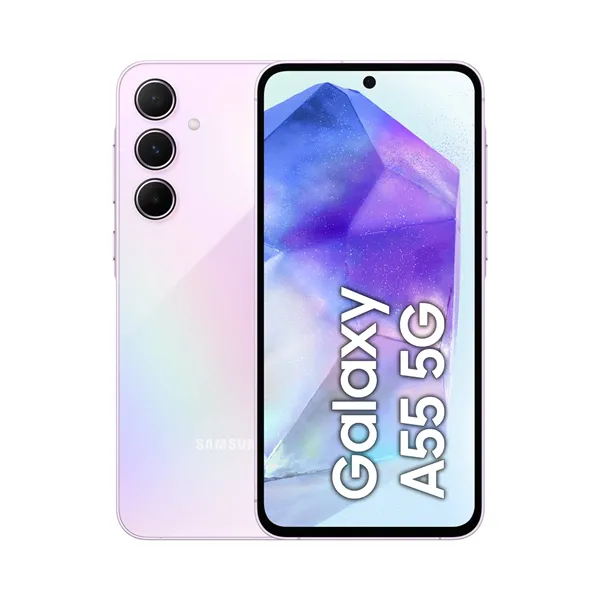 Smartphone Samsung Galaxy A55 8GB/ 128GB/ 6.6'/ 5G/ Lavanda