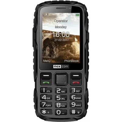 Teléfono Móvil Ruggerizado Maxcom Strong MM920/ Negro