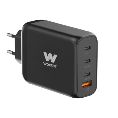 Cargador Gan de Pared Woxter PE26-177/ 3xUSB Tipo-C/ 1xUSB/ +