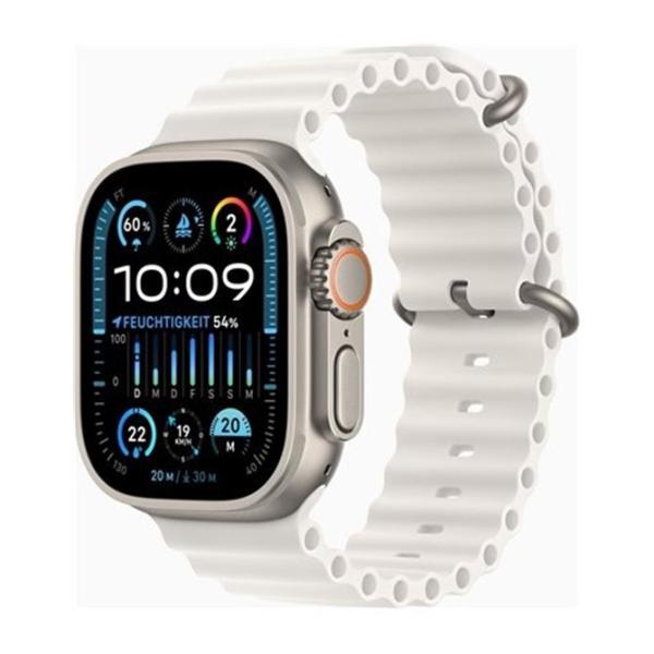 Apple Watch Ultra 2/ GPS/ Cellular/ 49mm/ Caja de Titanio/ Correa Ocean Blanca