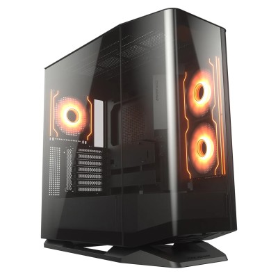 Cougar FV270 RGB Negro SemiTorre Cristal Curvado templado y