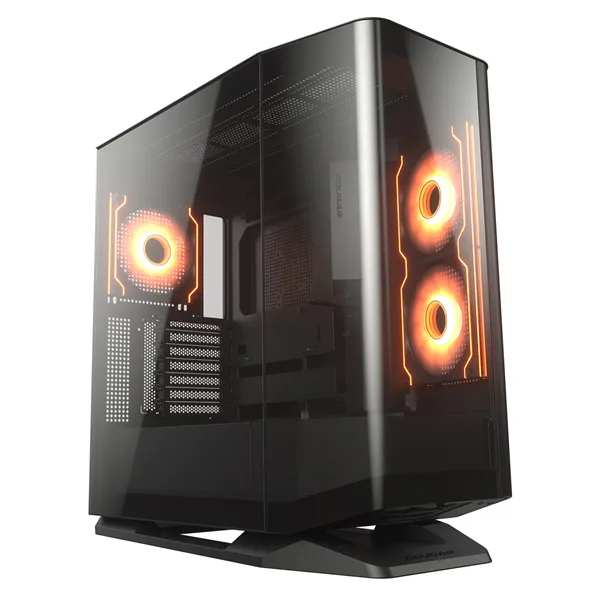 Cougar FV270 RGB Negro SemiTorre Cristal Curvado templado y soporte E-ATX