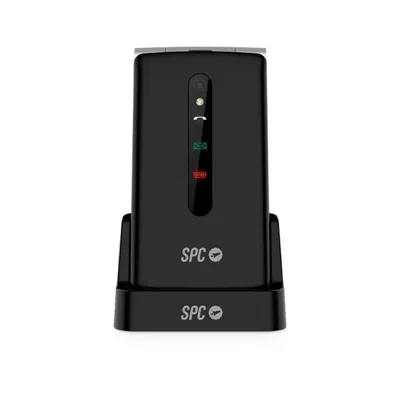 Teléfono Móvil SPC Prince 4G para Personas Mayores/ Negro