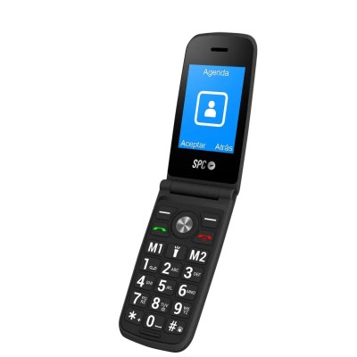 Teléfono Móvil SPC Titan para Personas Mayores/ Negro