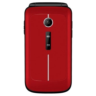 Teléfono Móvil Telefunken S430 para Personas Mayores/ Rojo