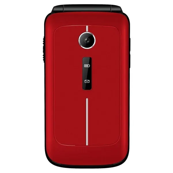 Teléfono Móvil Telefunken S430 para Personas Mayores/ Rojo