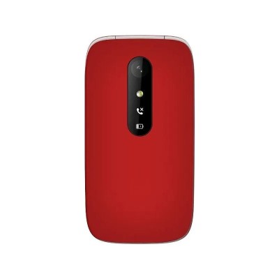 Teléfono Móvil Telefunken S445 para Personas Mayores/ Rojo